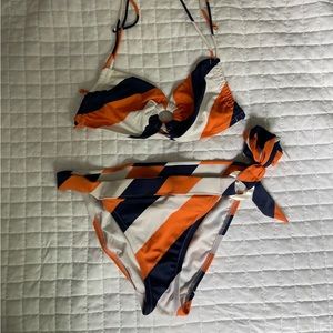 Victoria’s Secret striped bikini
